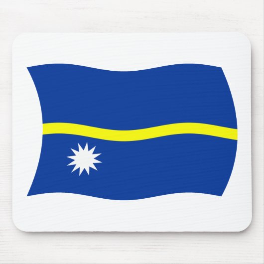 Nauru Flag Mousepad (Vorne)