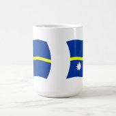 Nauru Flag Tasse (Mittel)