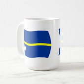 Nauru Flag Tasse (Vorderseite Links)