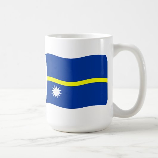Nauru Flag Tasse (Rechts)