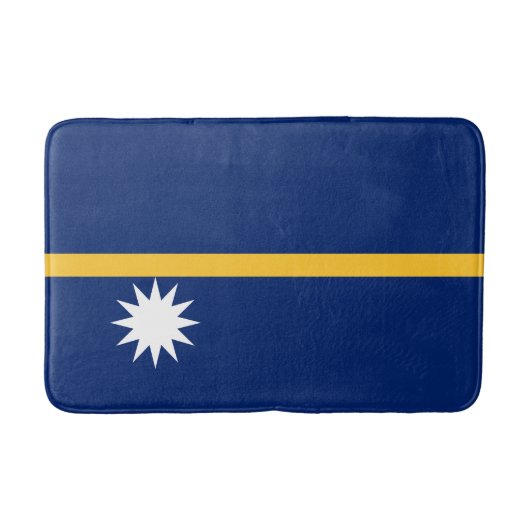 Nauru-Flagge Badematte (Vorderseite)
