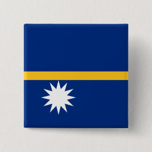 Nauru-Flagge Button