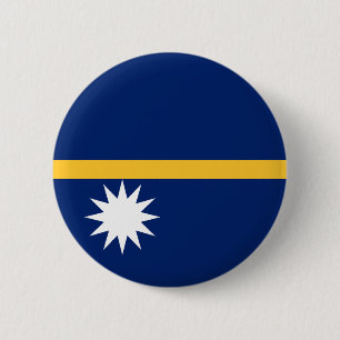 Nauru-Flagge Button