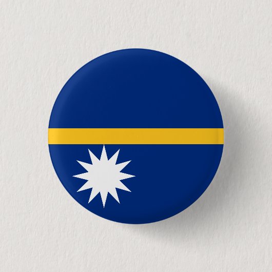 Nauru-Flagge Button (Vorderseite)