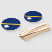 Nauru-Flagge Fächer (Non-assembled)