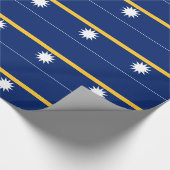 Nauru-Flagge Geschenkpapier (Ecke)