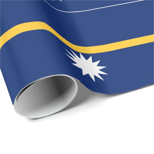 Nauru-Flagge Geschenkpapier (Rolleneckpunkt)