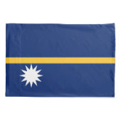 Nauru-Flagge Kissenbezug (Rückseite)