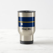 Nauru-Flagge Reisebecher (Mittel)
