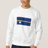 Nauru-Flagge Sweatshirt (Vorderseite)