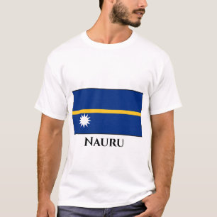 Nauru-Flagge T-Shirt