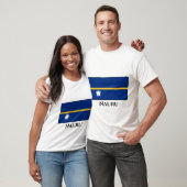 Nauru-Flagge T-Shirt (Unisex)