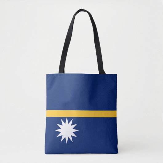 Nauru-Flagge Tasche (Vorderseite)