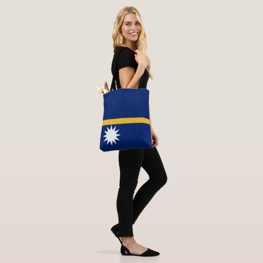 Nauru-Flagge Tasche (Am Model)
