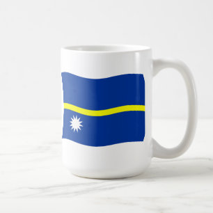 Nauru-Flagge Tasse