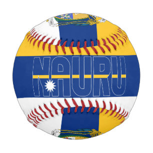 Nauru-Flagge und -mäntel, Patriotik für Waffen Baseball