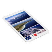 Nauru - I Liebe - Magnet (Rechte Seite)