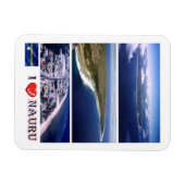 Nauru - I Liebe - Magnet (Horizontal)