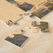 Nauru Illustration Reise Kunst Vintage Puzzle (Seite)