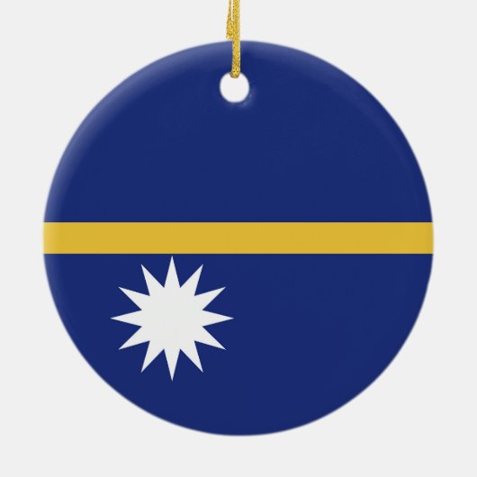 Nauru Keramik Ornament (Hinten)