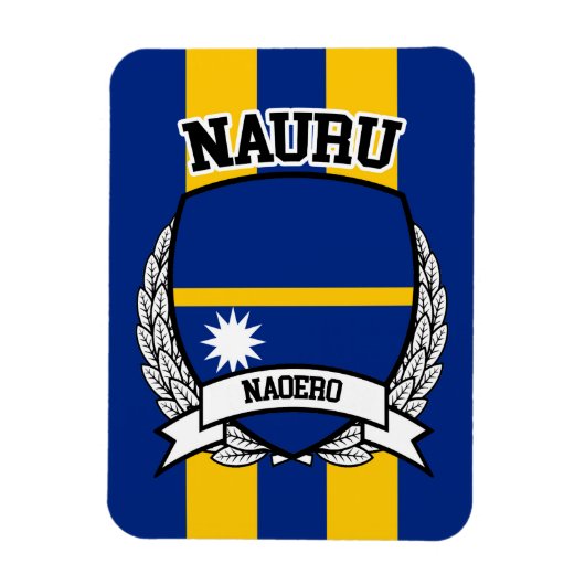 Nauru Magnet (Vertikal)