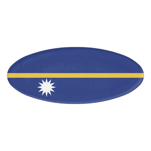 Nauru Namenschild (Vorderseite)