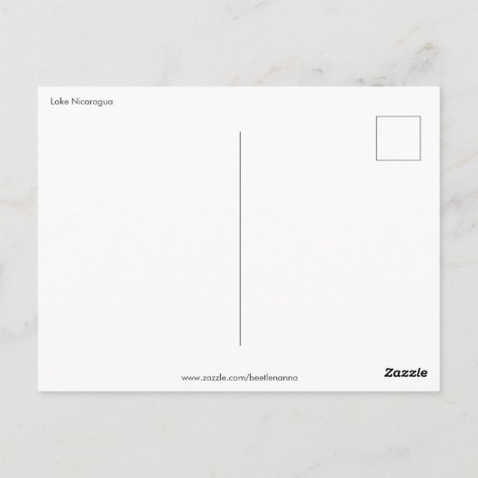 Nauru Postkarte (Rückseite)