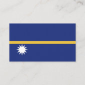 Nauru Visitenkarte (Vorderseite)