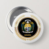 Nauru-Wappen Button (Vorne & Hinten)