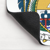 Nauru-Wappen Mousepad (Ecke)