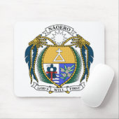 Nauru-Wappen Mousepad (Mit Mouse)