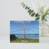 Naurusbaum Postkarte (Stehend Vorderseite)