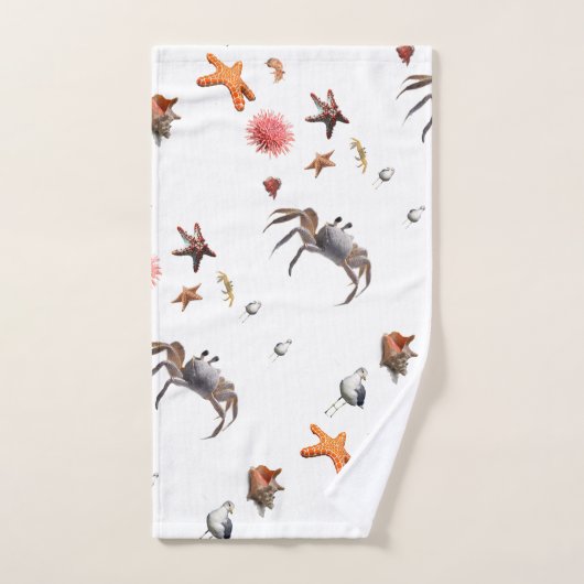 Nausea Beach Seashell Starfish Set (Handtuch)