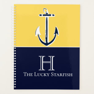 Nausea Mustard Yellow Anchor Beach House Pl Planer