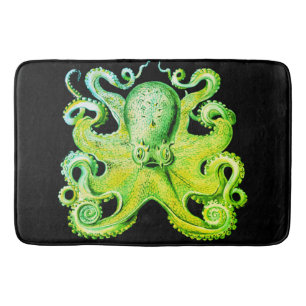 Nausea Octopus Badematte grün Limon