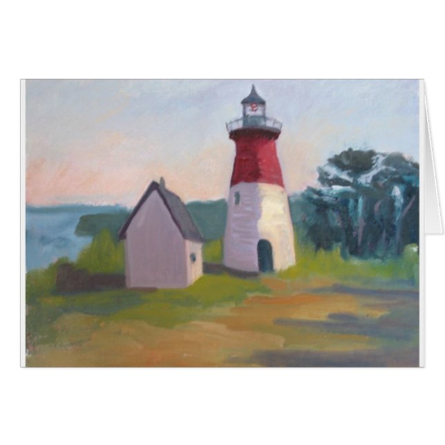 Nauset Leuchtturm, Cape Cod-Karte (Vorderseite (Horizontal))