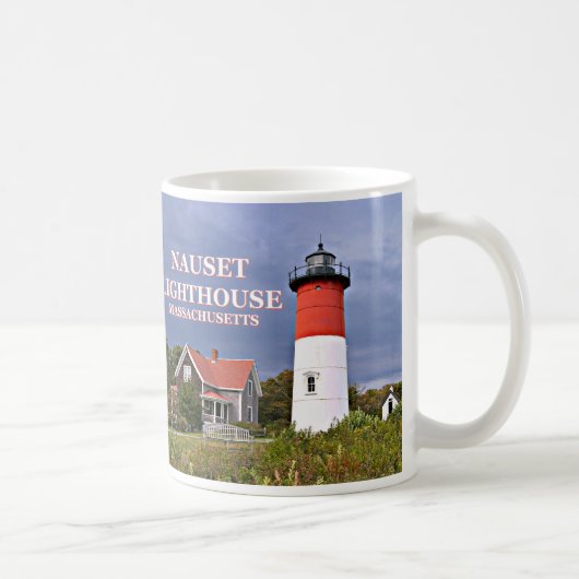 Nauset Leuchtturm, Cape Cod, Massachusetts-Tasse Kaffeetasse (Rechts)