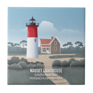 Nauset Leuchtturm Fliese