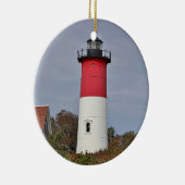 Nauset Leuchtturm Keramik Ornament (Rechts)