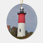 Nauset Leuchtturm Keramik Ornament (Links)