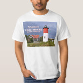 Nauset Light, Cape Cod, Massachusetts Lighthouse T-Shirt (Vorderseite)