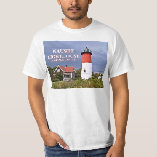 Nauset Light, Cape Cod, Massachusetts Lighthouse T-Shirt (Vorderseite)
