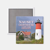 Nauset Light, Cape Cod, Massachusetts Magnet (Vorderseite/Rückseite)