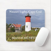Nauset Light, Cape Cod, Massachusetts Mousepad (Mit Mouse)