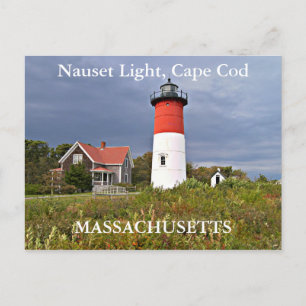 Nauset Light, Cape Cod, Massachusetts Postkarte