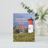 Nauset Light, Cape Cod, Massachusetts Postkarte (Stehend Vorderseite)