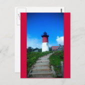 Nauset Light Postkarte (Vorne/Hinten)