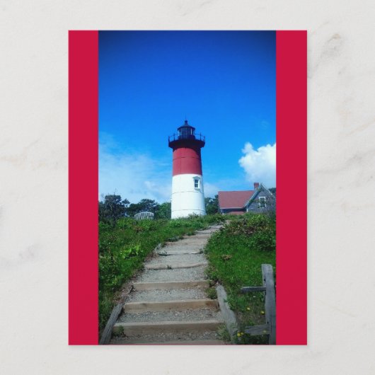 Nauset Light Postkarte (Vorderseite)
