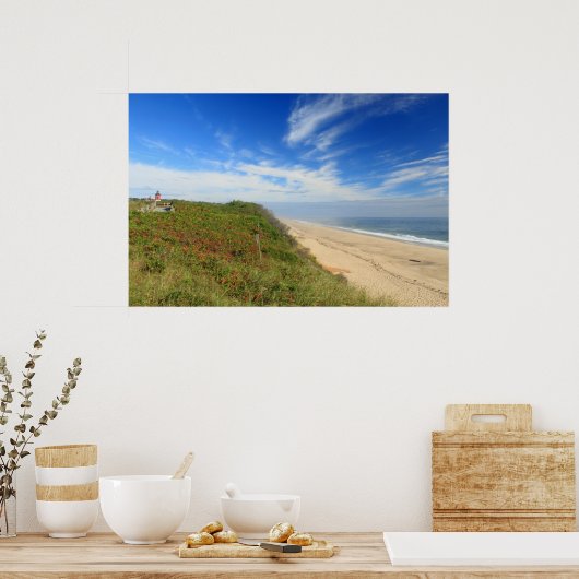 Nauset Lighthouse Beach Cape Cod National Seashore Poster (Küche)
