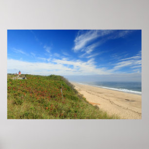 Nauset Lighthouse Beach Cape Cod National Seashore Poster